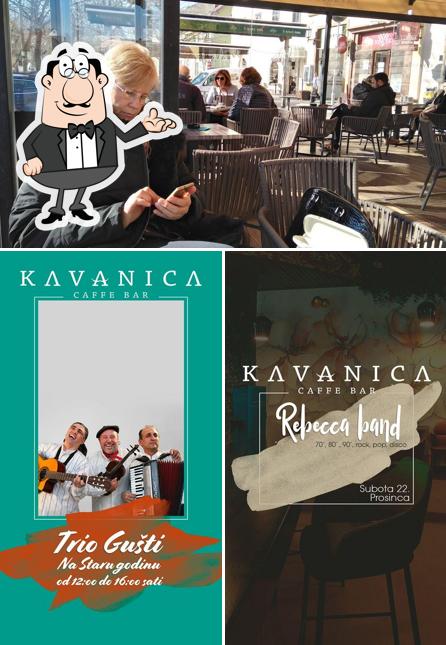 L'intérieur de Kavanica Caffe Bar