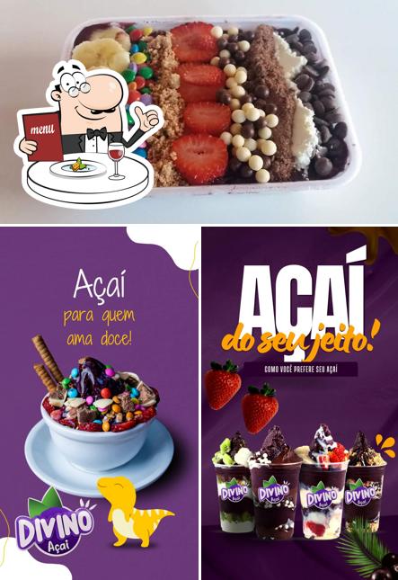 Platos en Divino Açai Nova Mutum