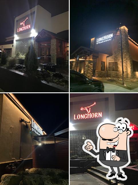 Check out how LongHorn Steakhouse looks outside