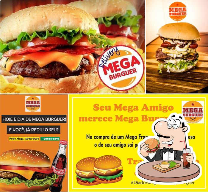 Consiga um hambúrguer no Mega Burguer Olinda