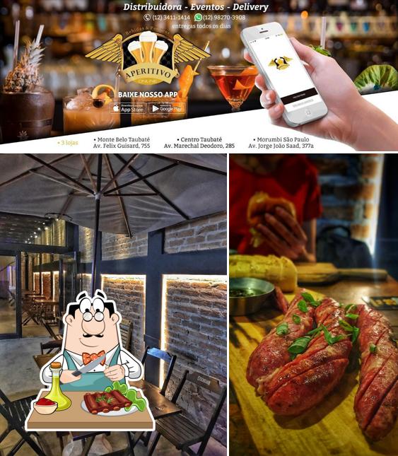 Escolha pratos de carne no Aperitivo Online