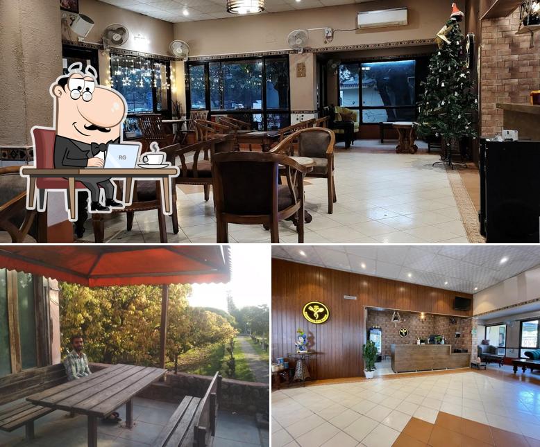 The interior of Pinjore Garden Ice Cream Parlour