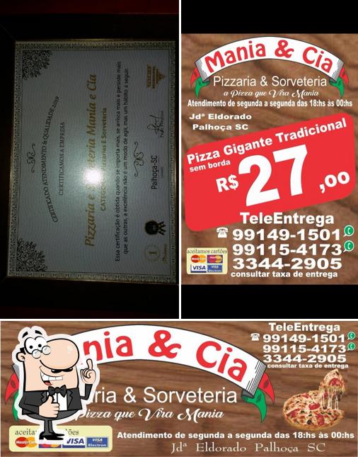 See this pic of Pizzaria Mania E CIA