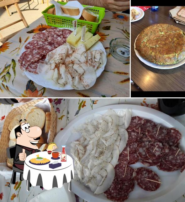 Piatto di formaggi al Privata(Frasca) Celestina