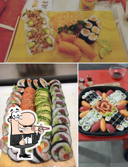 Les sushi sont disponibles à Via Tokyo