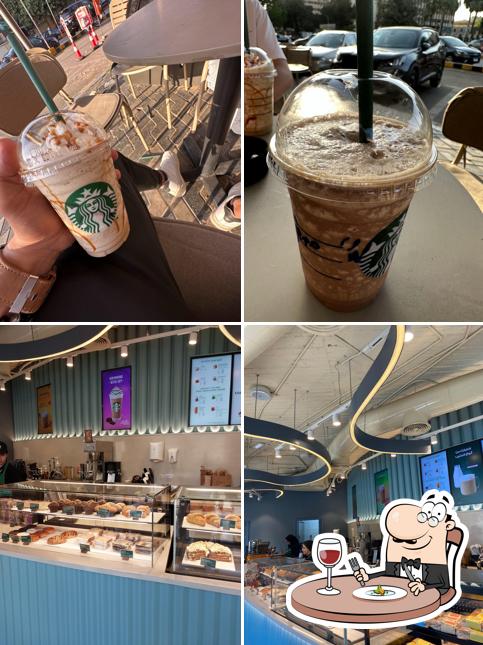 L’image de la nourriture et intérieur concernant Starbucks