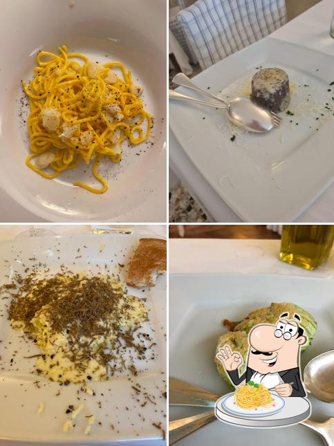 Spaghetti alla carbonara al Trattoria alla Coà