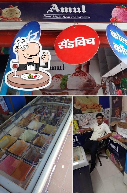 Check out the photo depicting food and interior at Amul Parlour