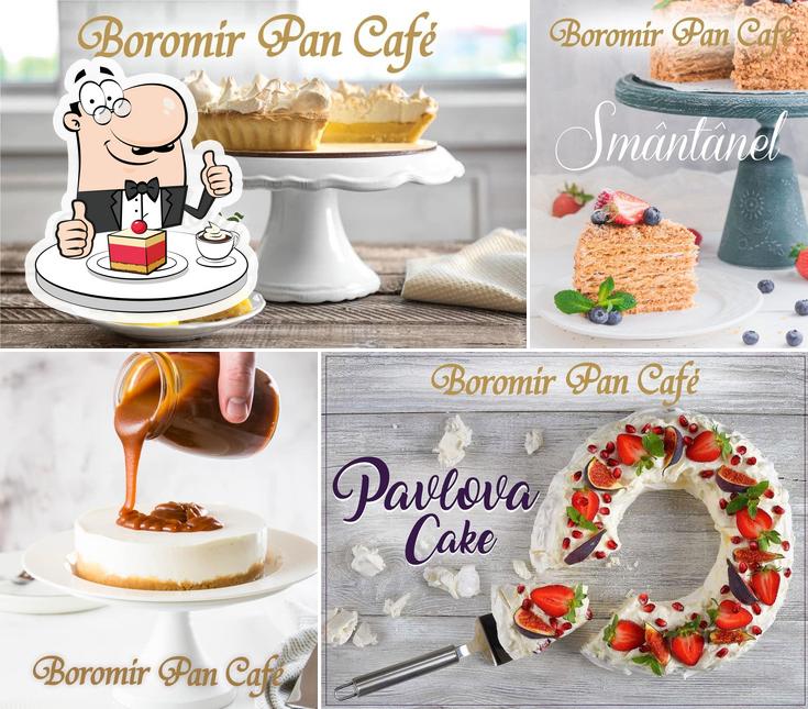 Boromir Pan Cafe provides a variety of desserts