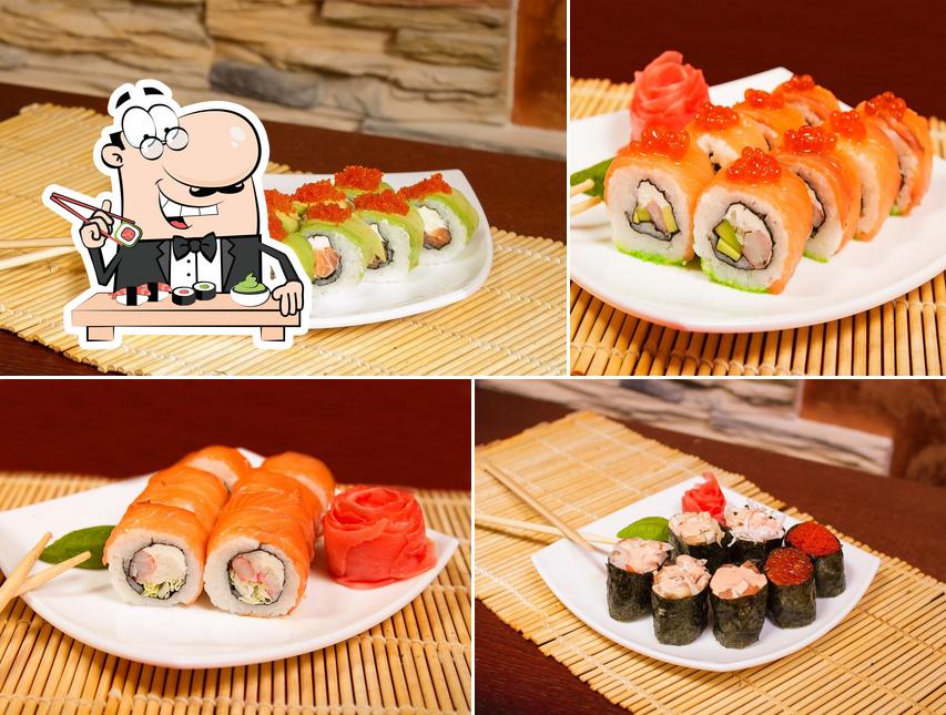 Prenez de nombreuses options de sushi