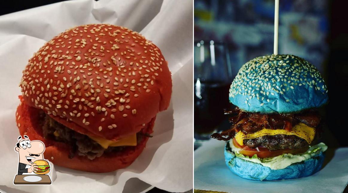 Os hambúrgueres do Comics SmashBurguer irão satisfazer diferentes gostos