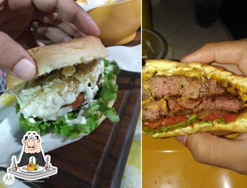 Comida em Master Burguer