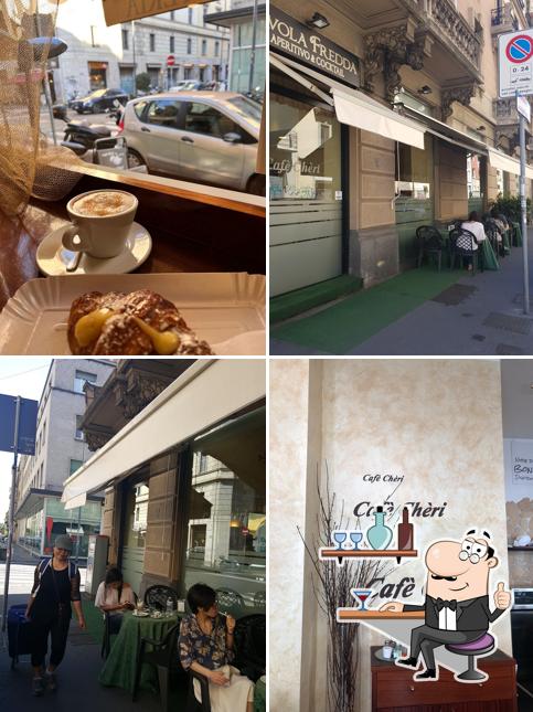 Dai un'occhiata agli interni di Cafè Chèri