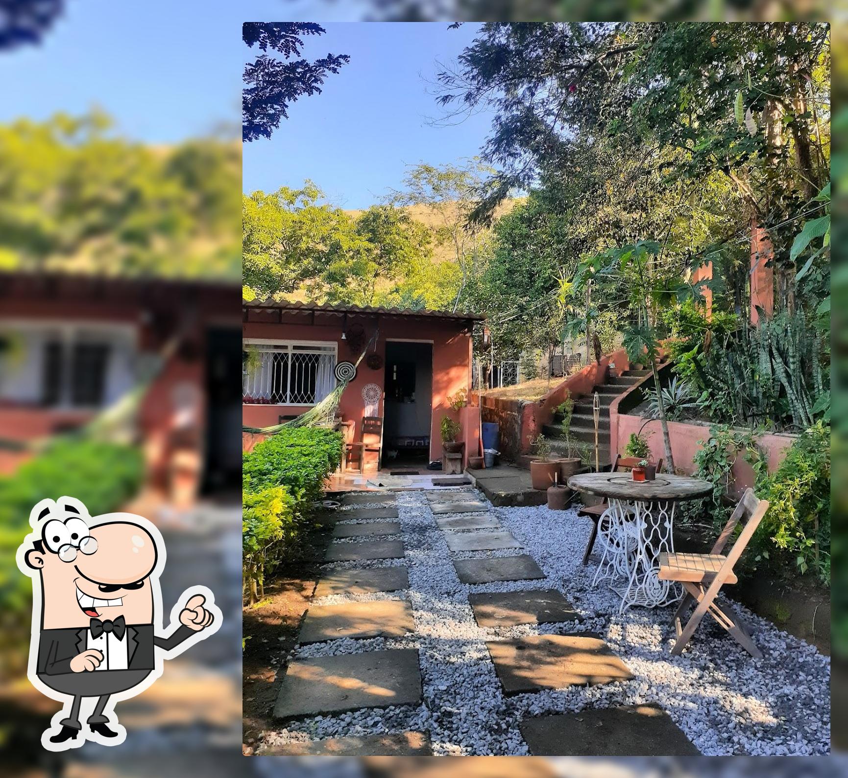 Cabana do vulcão