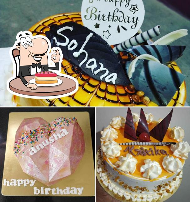 Look at the picture of Fresh cake
