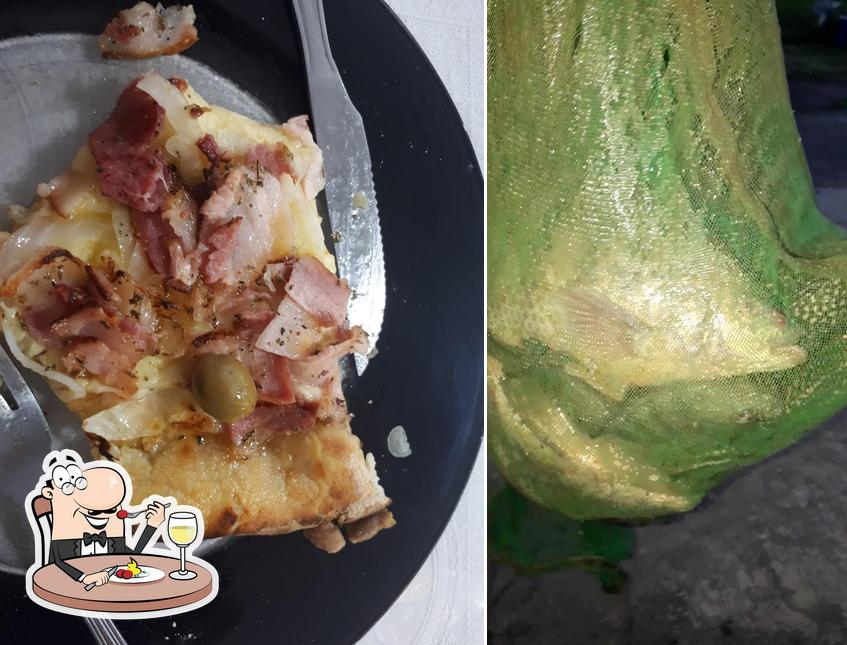 Comida em Pizzaria E Lanchonete Tropical