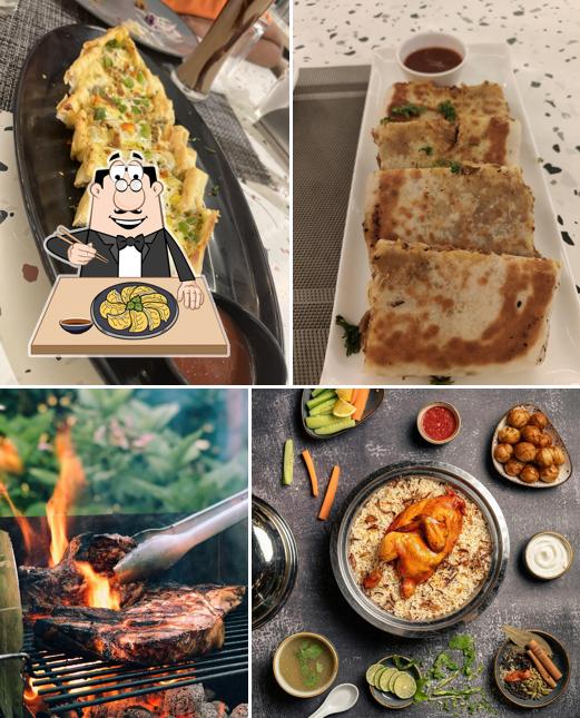 Gyoza at Roohe Turkish and Arab kitchen