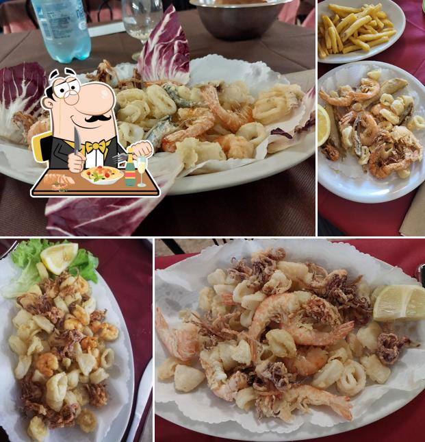 Fritto misto al Ristorante Lo Scoglio