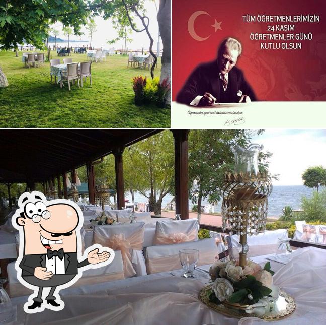 Это снимок ресторана "Şahane Gün batımı Kahvaltı-Cafe & Balık Restaurant"