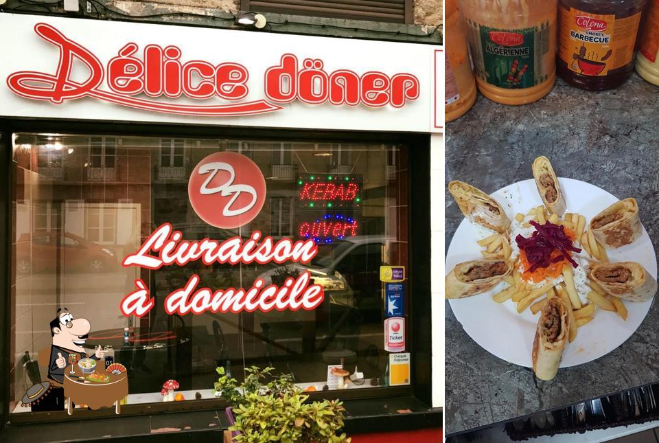 Nourriture à Delice Döner Kebab Tacos Grill