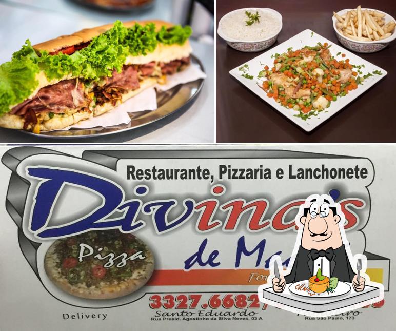 Comida em Divinas Pizza de Maceió