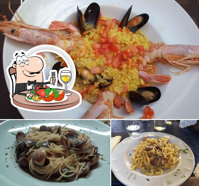 Отведайте блюда с морепродуктами в "Tazza d'Oro Salsomaggiore Terme"