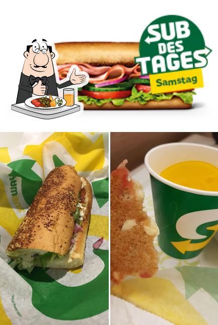 Nourriture à Subway