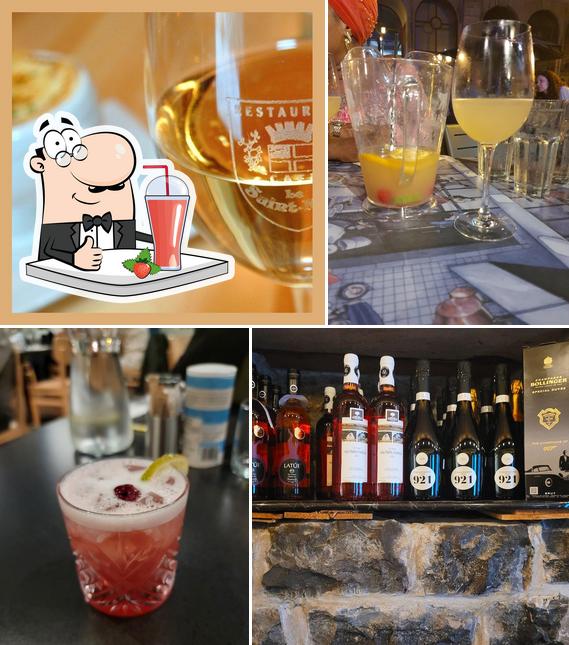 Bistro St-Malo propose une sélection de boissons