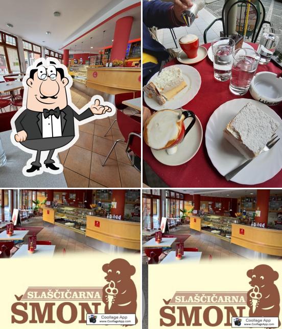 Gli interni di Šmon Slaščičarna