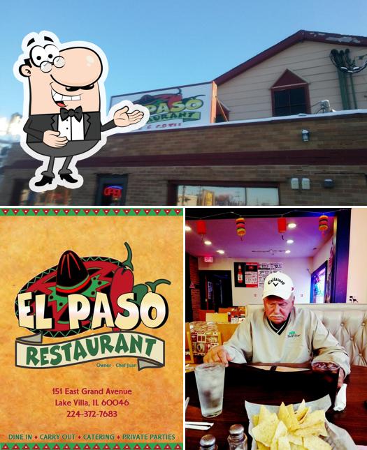 El Paso Restaurant, Lake Villa, 151 E Grand Ave Carta del restaurante