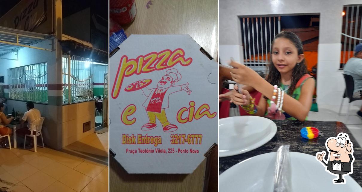 Veja imagens do interior do Pizza E Cia
