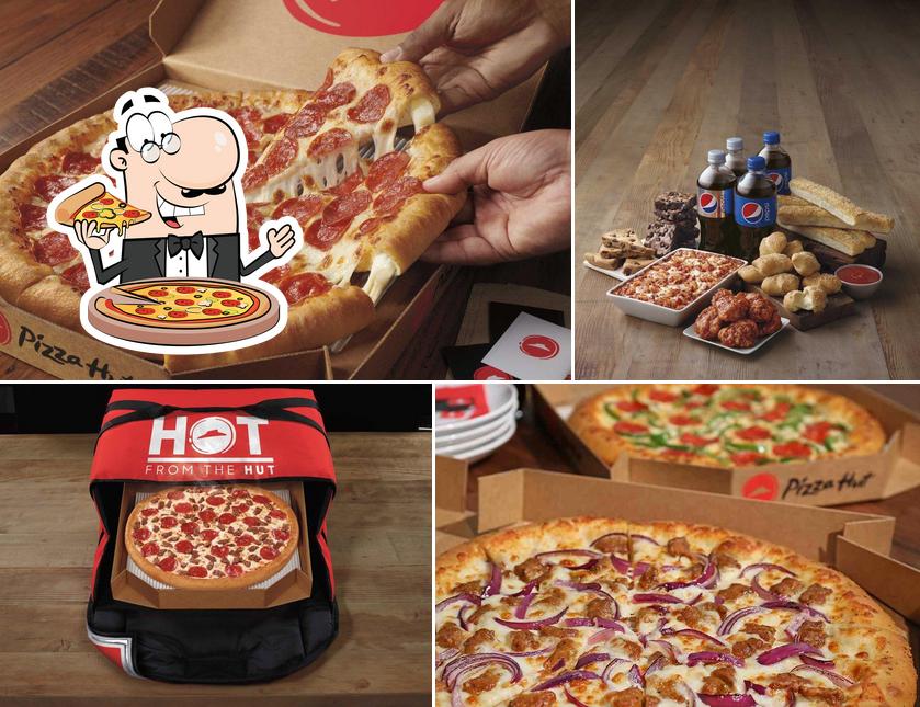 Order pizza at Pizza Hut