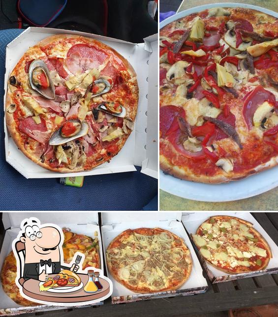 Prueba una pizza en Pizzeria Taormina