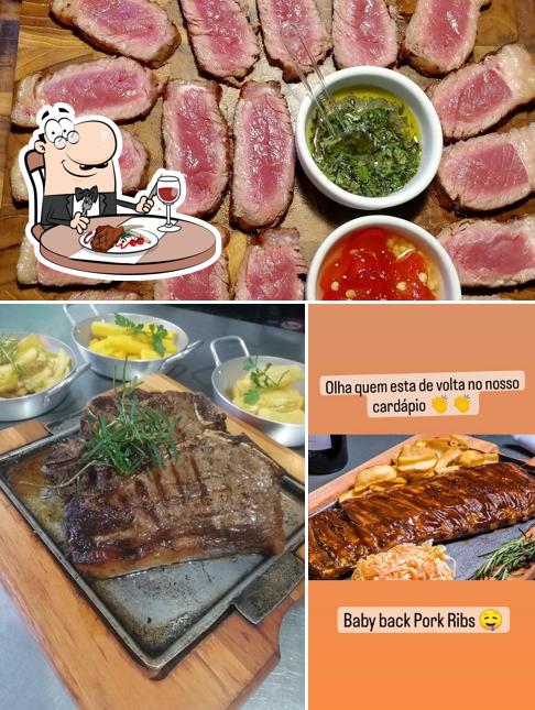 Escolha refeições de carne no Bufallo Bill Steak House