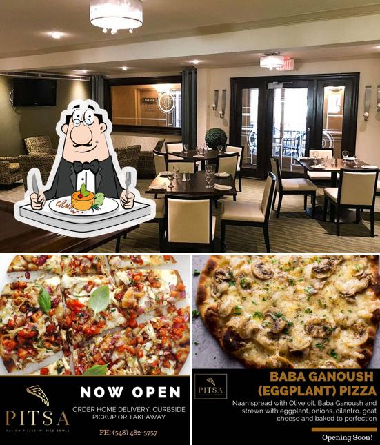 Las imágenes de comida y interior en PITSA - Fusion Pizzas 'n' Rice Bowls