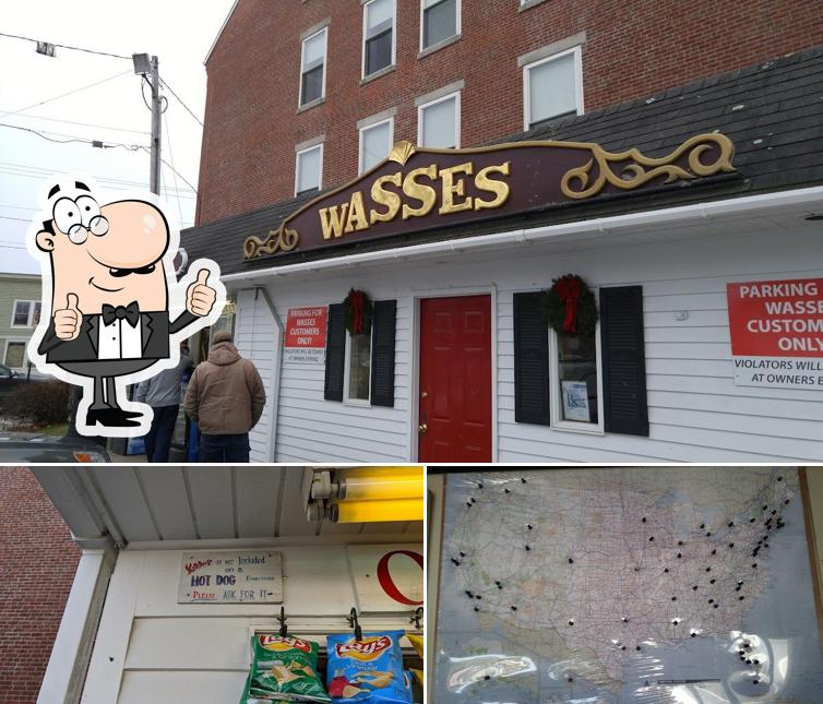 Wasses Hot Dogs, 2 N Main St in Rockland Restaurant menu and reviews