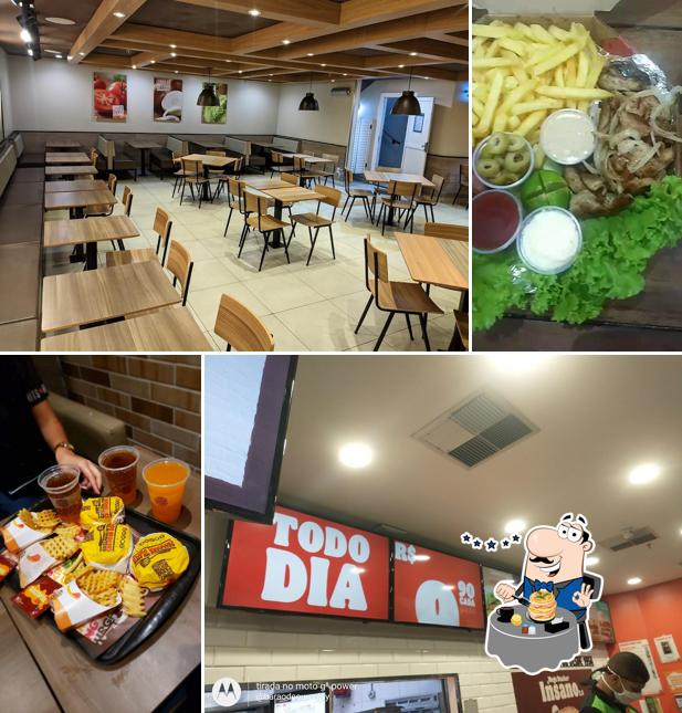 Platos en Burger King