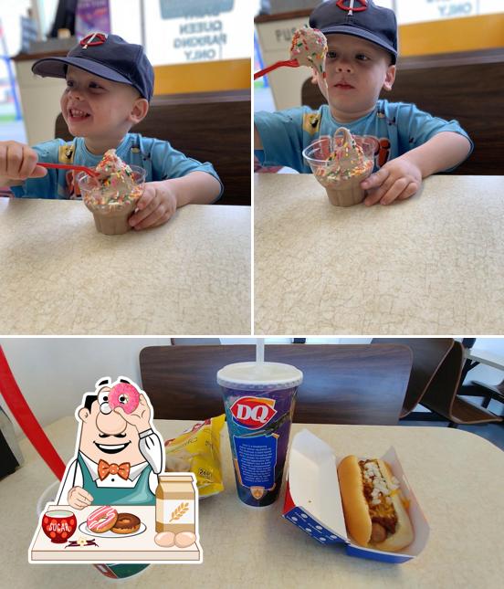 Dairy Queen (Treat) offers a number of sweet dishes