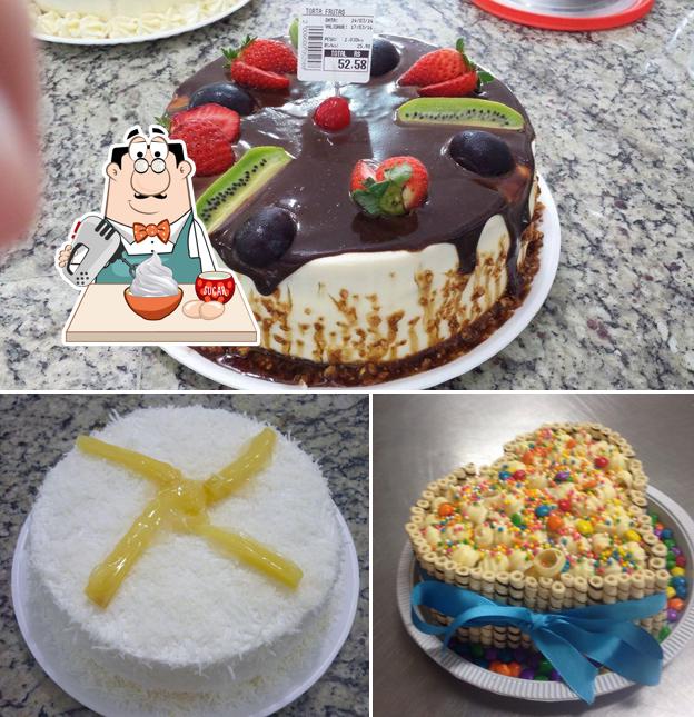 Peça uma das opções doces