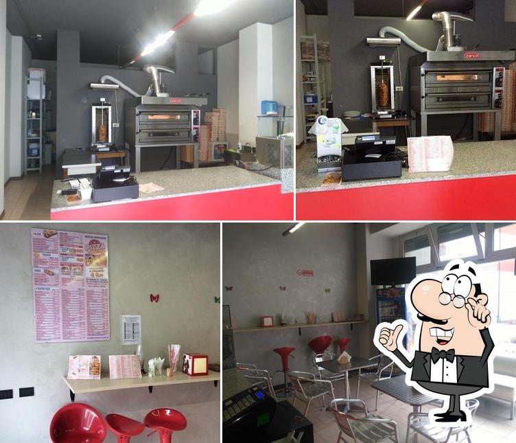 El interior de Pizzeria La Rotonda