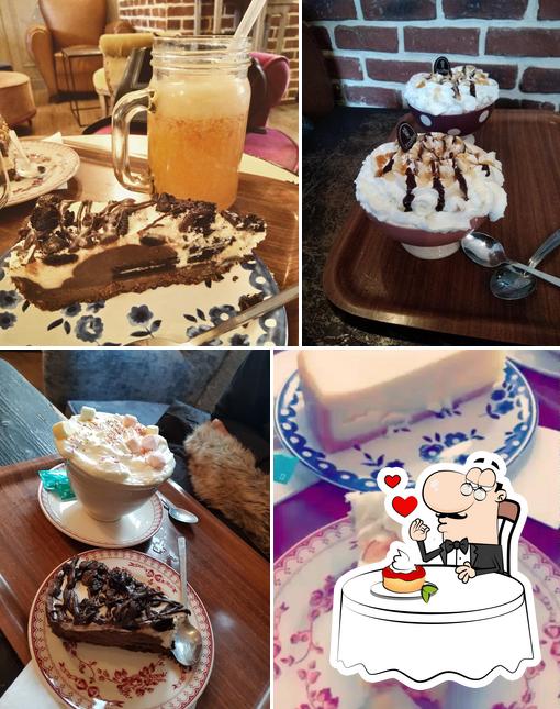 It Coffee sert une sélection de desserts