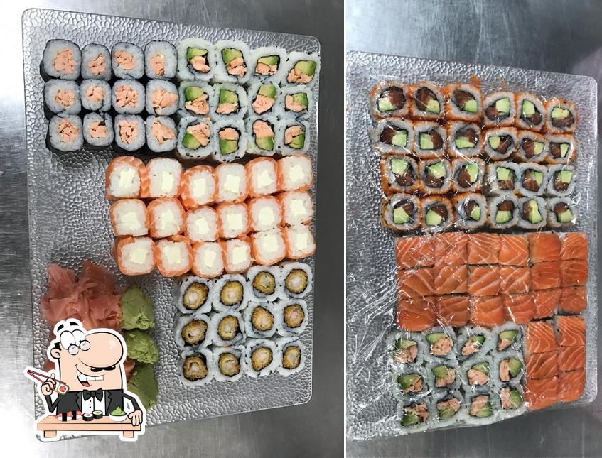 Essayez de nombreuses options de sushi