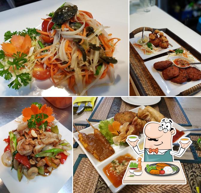 Food at Thai Restaurant Bangkok City