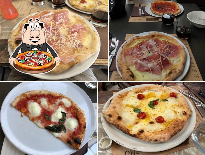 Scegli tra le molte varianti di pizza