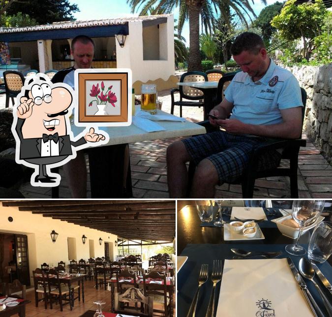Veja imagens do interior do Restaurante O Farol (carvoeiro)