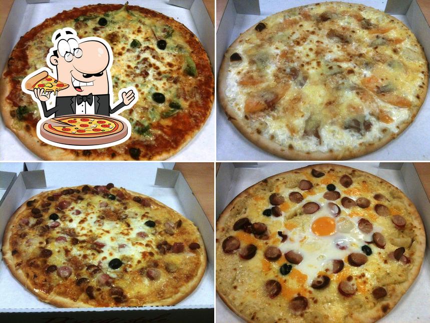 Essayez différents genres de pizzas