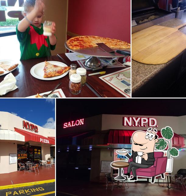 Интерьер "NYPD Pizza & Pasta"