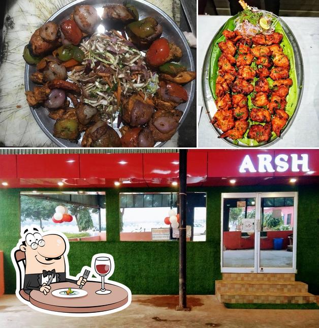 Food at Arsh Restaurant