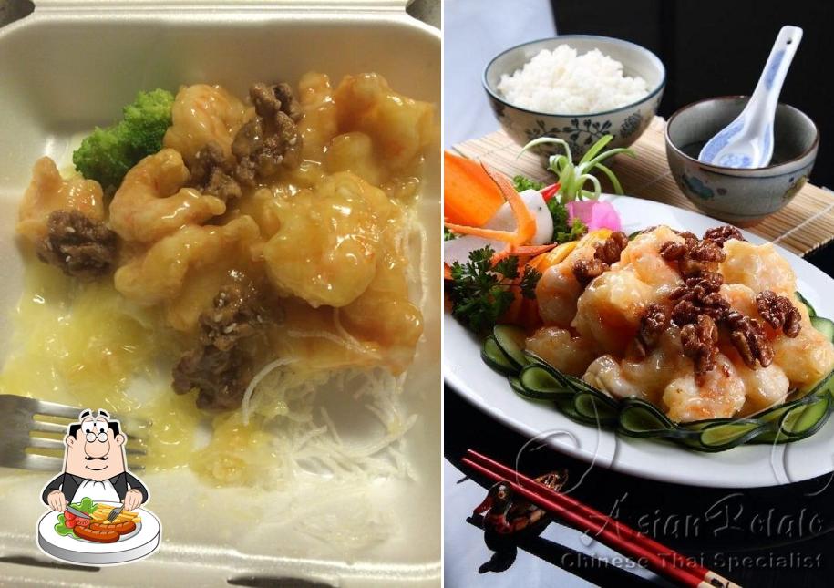 Meals at Asian Potato Chinese & Thai Restaurant