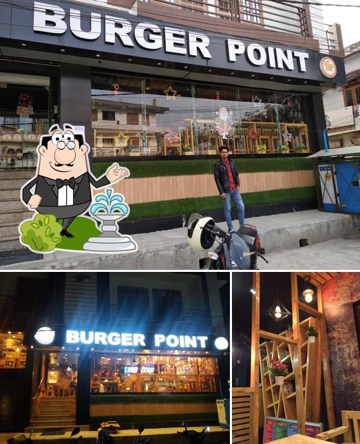 The exterior of Burger Point